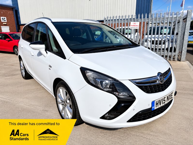 White Vauxhall Zafira Dealership Listing.png